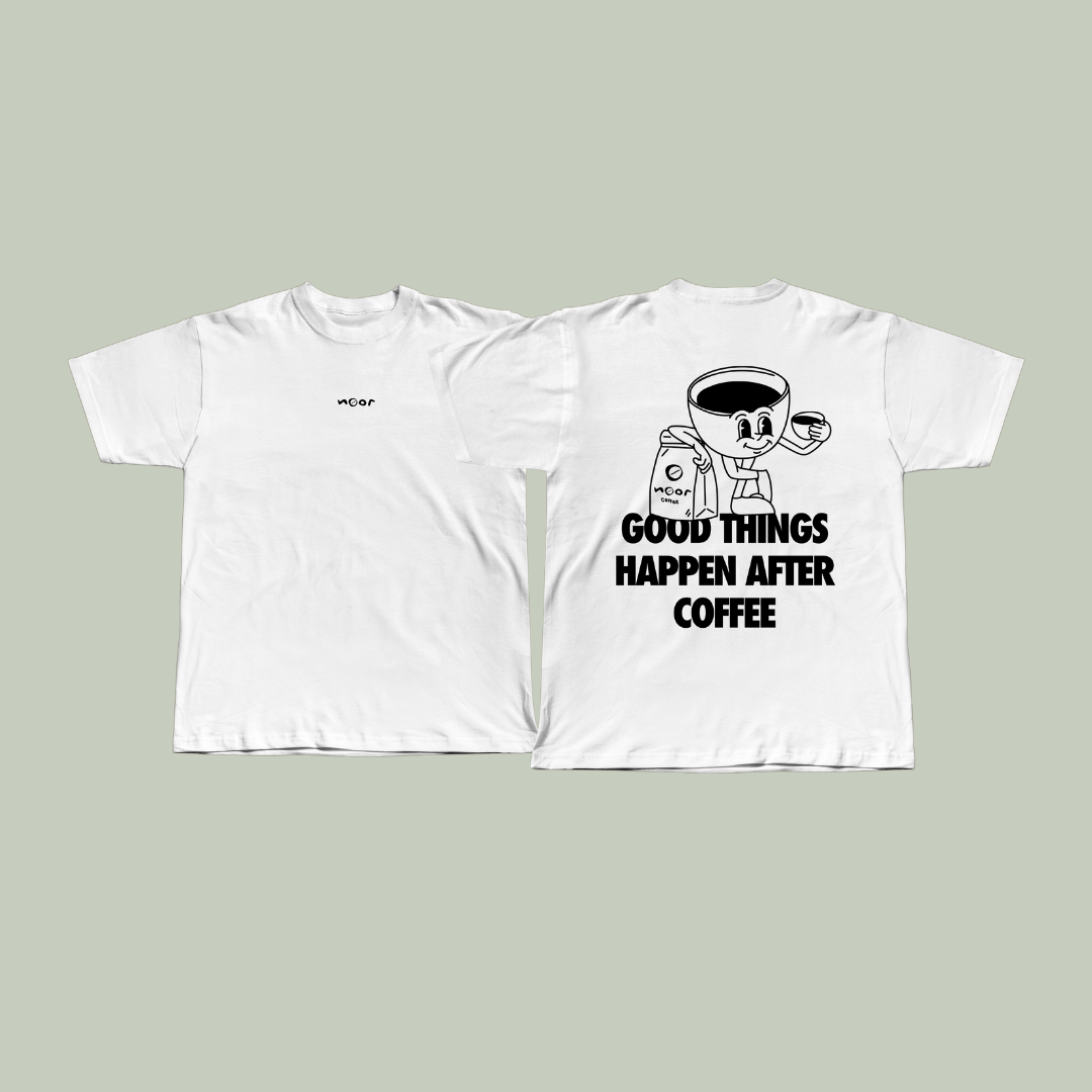 T-Shirt Good Things Happen After Coffee