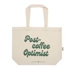 Tote Bag Post Coffee Optimist